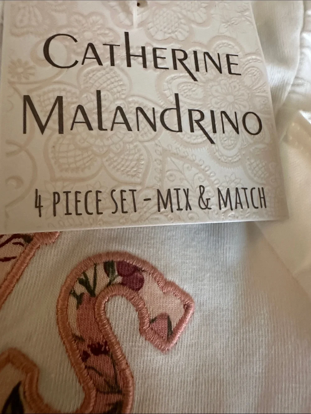 Catherine Malandrino White 'Paris' 4 piece mix and match set